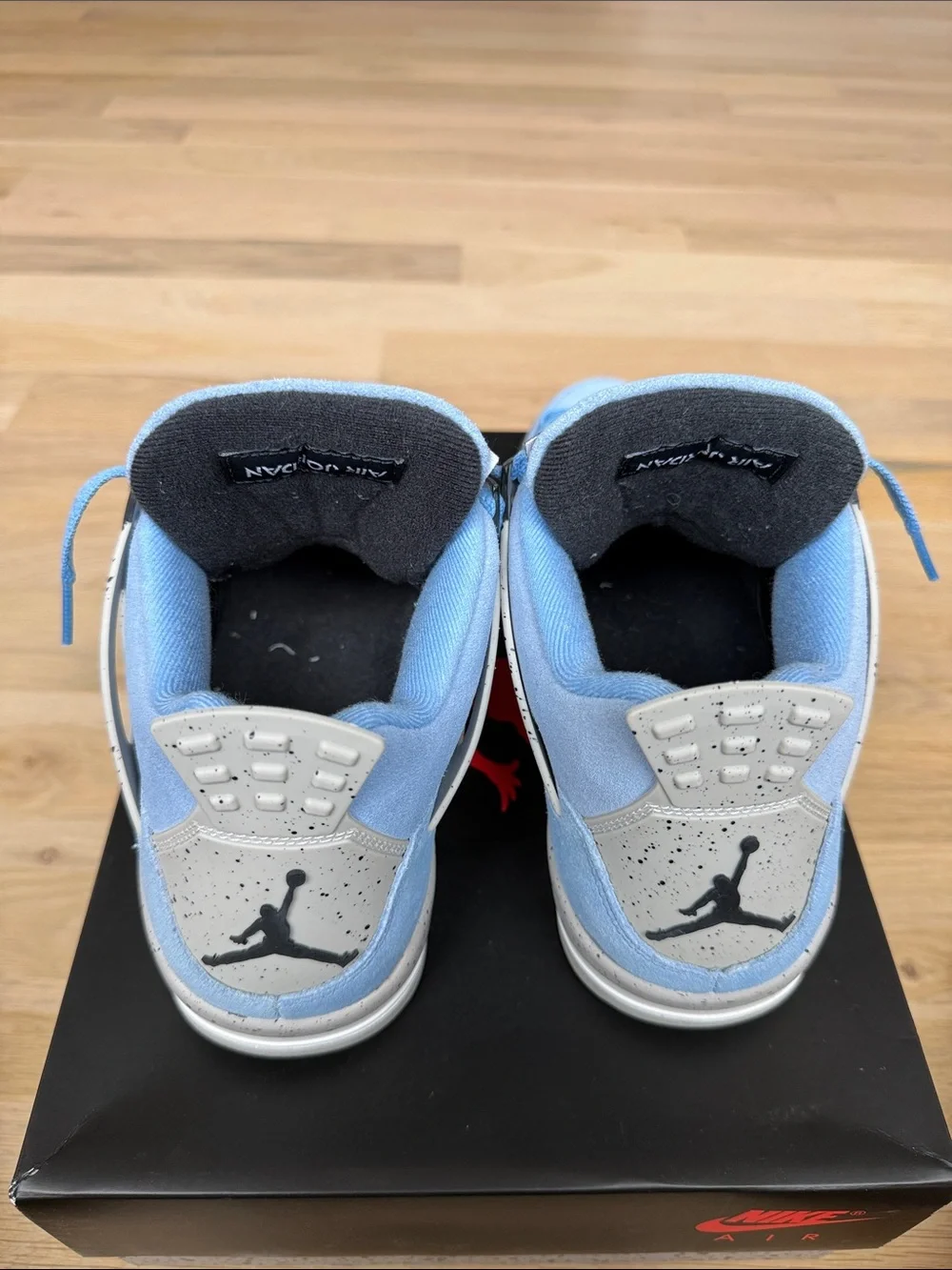 Retro Jordan 4s University Blue